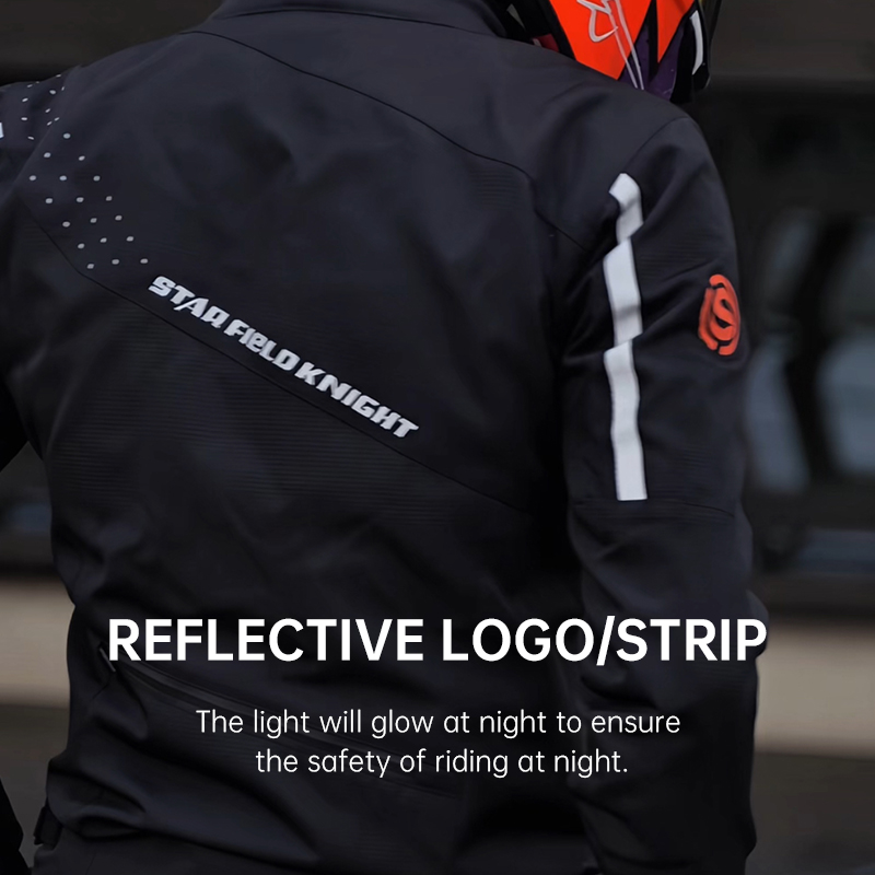 ستار فيلد نايت دراجة نارية ستر - مراجعة Motorcycle Riding Jacket Waterproof وسعره