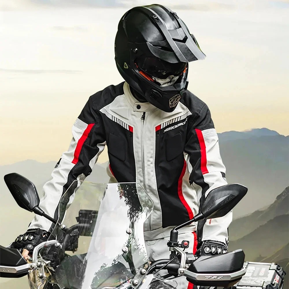 سترة دراجات نارية للرجال مقاوم - مراجعة Motorcycle Jacket Thermal Liner وسعره
