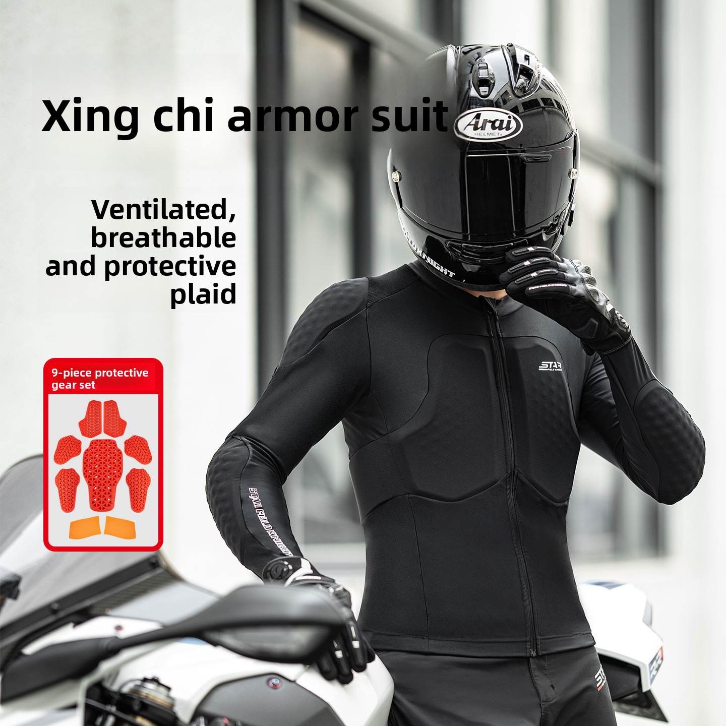 سترة ركوب الدراجات النارية للر - مراجعة Motorcycle Mesh Jacket Summer Breathable وسعره
