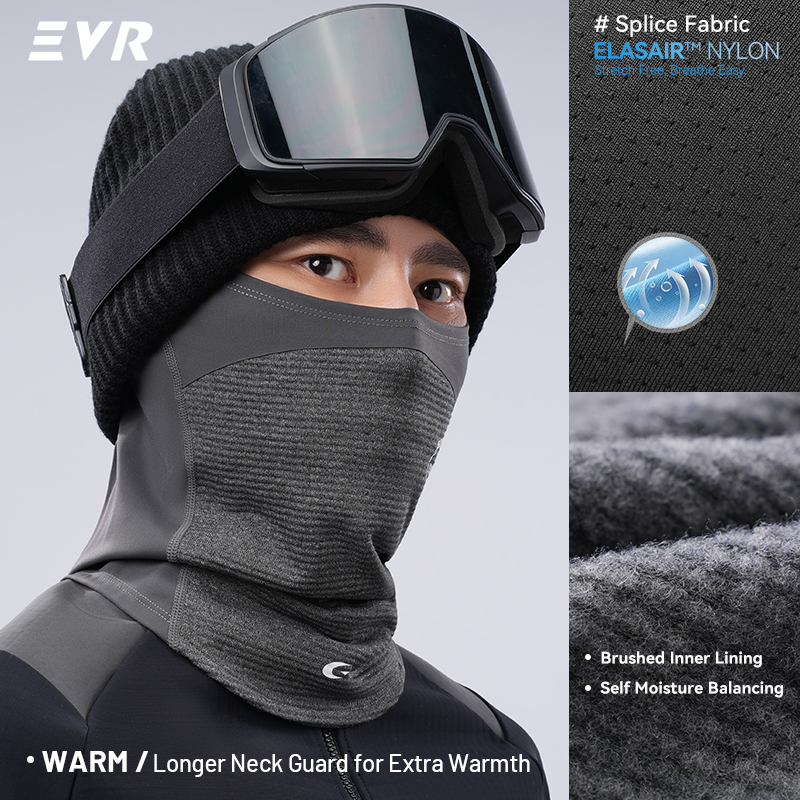 قناع وجه شتوي من الصوف من إي ف - مراجعة Motorcycle Neck Gaiter Balaclava وسعره