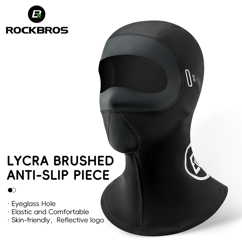 ROCKBROS الدراجات قناع الوجه ش - مراجعة Motorcycle Neck Gaiter Balaclava وسعره