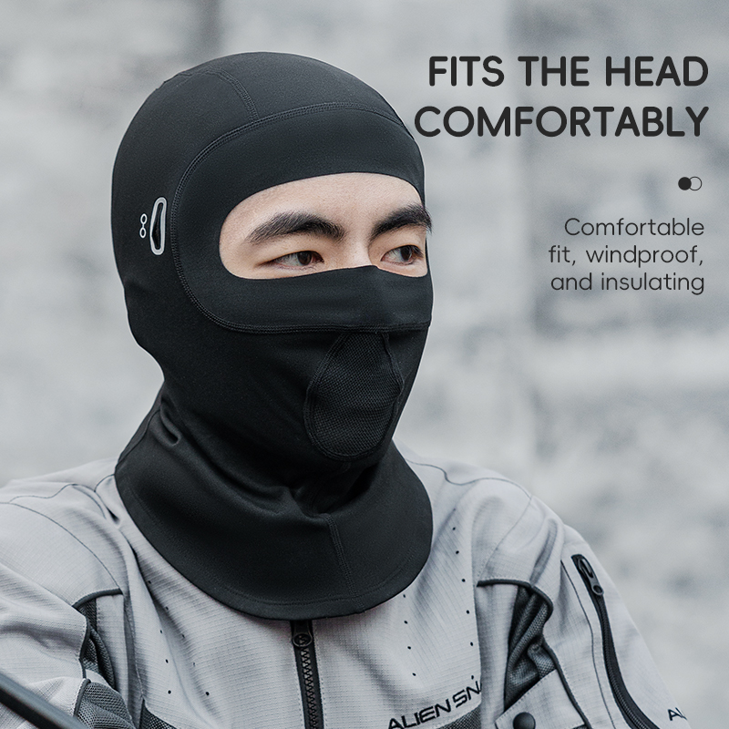 ROCKBROS الدراجات قناع الوجه ش - مراجعة Motorcycle Neck Gaiter Balaclava وسعره
